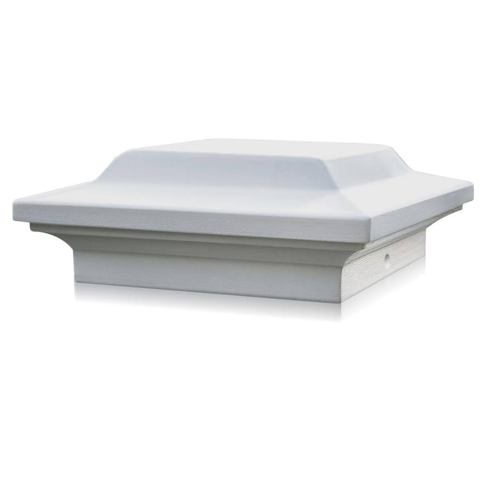 4 in. x 4 in. White Aluminum Fence Post Cap price history on PriceWatchPro