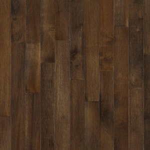 Prestige Cappuccino Maple 3/4 in. T x 3-1/4 in. W Smooth Solid Hardwood Flooring (22 sq.ft./ctn)