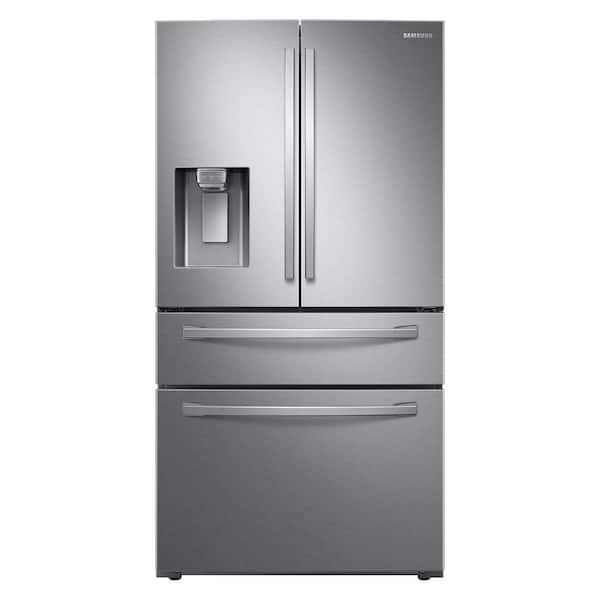 Samsung 28 cu. ft. Standard Depth 4-Door French Door Smart