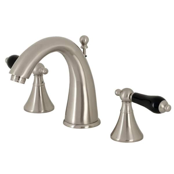 Kingston Brass Duchess 8 in. Widespread 2-Handle Bathroom Faucet in Brushed Nickel