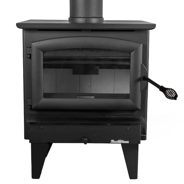 21 Wood Burning Heating 1800 sq. ft. Stove or Insert-Blower Installed-Optional Legs, Pedestal or Insert Kit -18 in. Logs