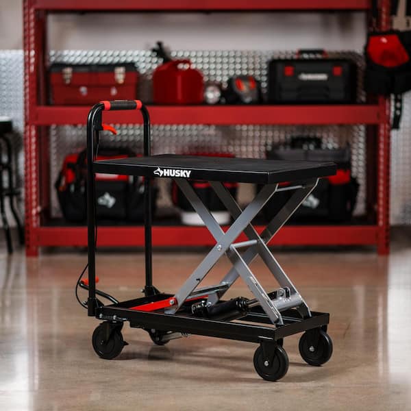 Husky 500 lb. Hydraulic Lift Table HPL4005N-HV-TH - The Home Depot
