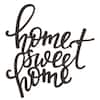 "Home Sweet Home" Metal Cutout Sign