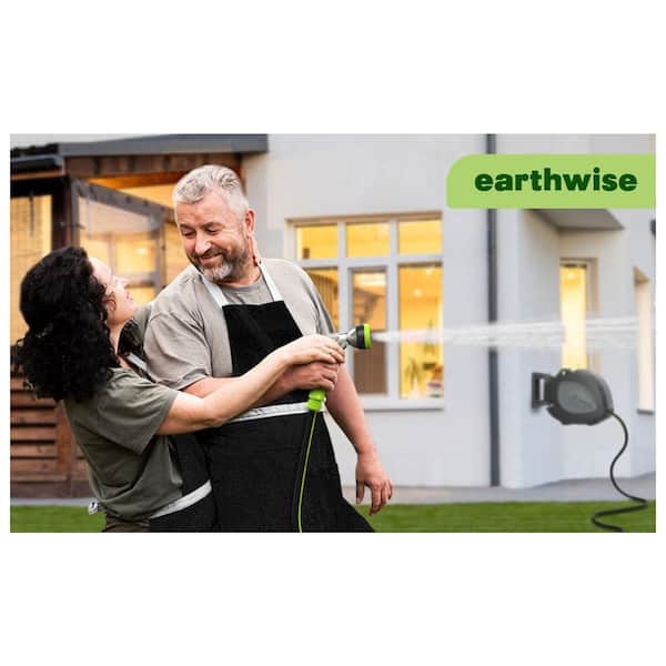 Earthwise Power Tools by Alm Retractable Hose Reel