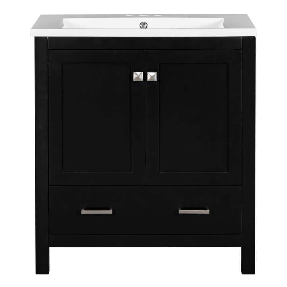 30 in. W x 18 in. D x 34 in. H Freestanding Bath Vanity Sink Top Combo Cabi