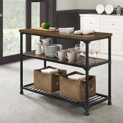 Metal Kitchen Islands Kitchen Dining Room Furniture The Home Depot
