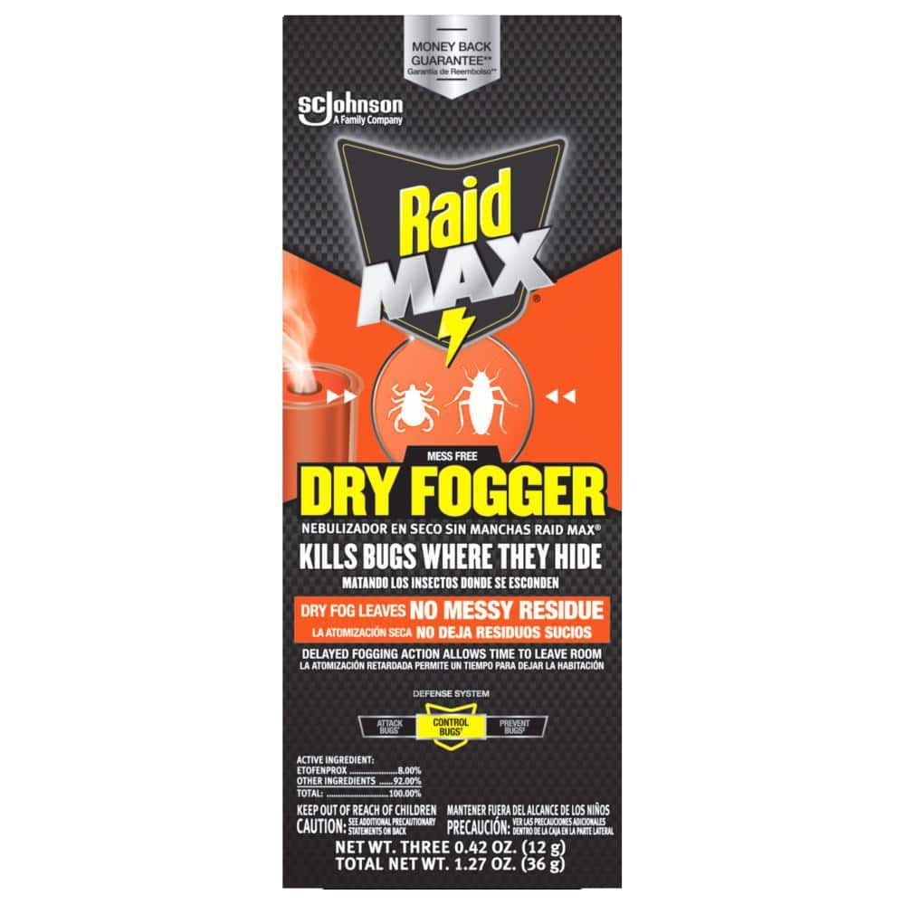 UPC 046500776502 product image for Max Mess Free Dry Fogger, Indoor Bug Killer for Home Use, 0.42 oz. (3-Pack) | upcitemdb.com