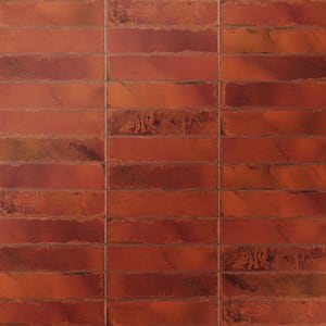 Luca Lava 3-1/8 in. x 12-3/8 in. Ceramic Wall Tile (7.0 sq. ft./Case)