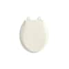 KOHLER Cachet Quiet-Close Round Front Closed- Front Toilet Seat With ...