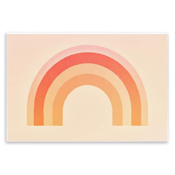 Stupell Industries Boho Rainbow with Gradient by Andrea Haase Unframed Abstract Graphic Art Print 10 in. x 15 in.