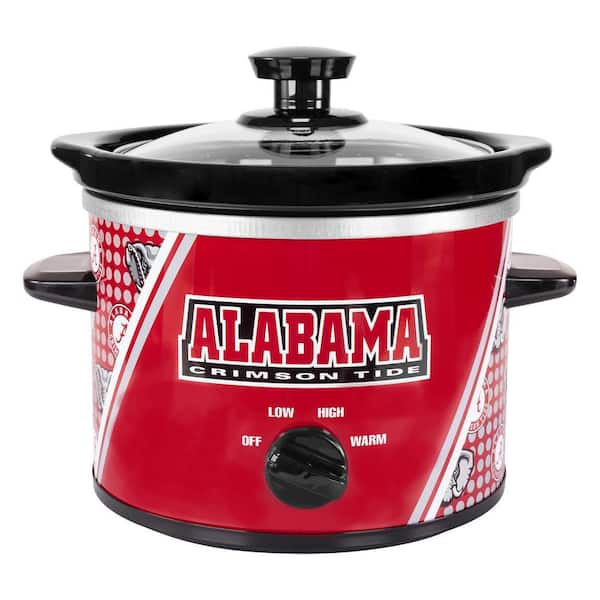 2 qt. Alabama Crimson Tide Red Slow Cooker