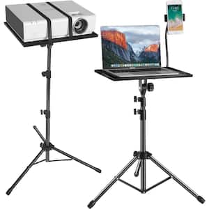 17.5 in. to 48 in. Projector Tripod Stand Multi-Functional Foldable with Phone Holder for Office, Home, Stage and Studio