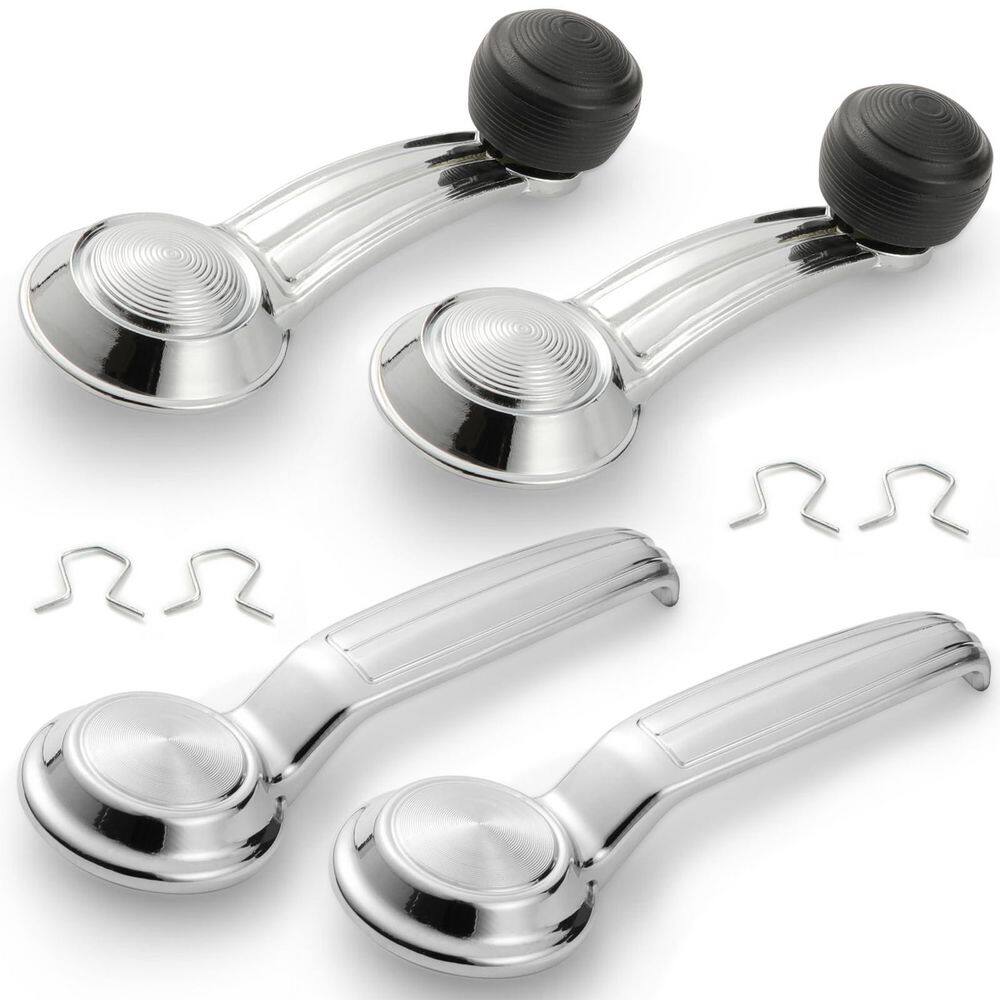 4-Pack Modern Chrome Interior Door Handle, Premium Alloy Steel Direct OE Replacement for Chevy GMC Vehicles price history on PriceWatchPro