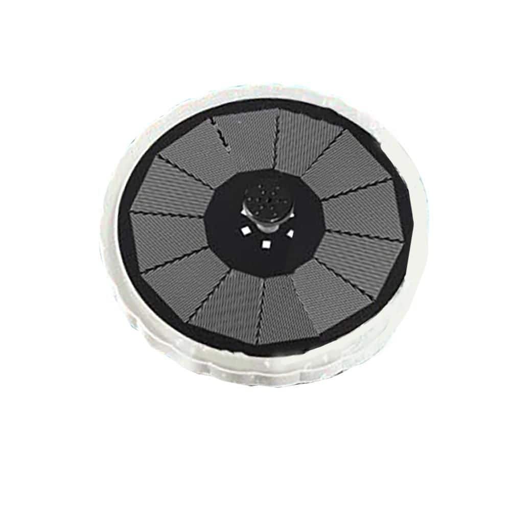 Black Solar Bird Bath Fountain with 7.87in Plastic Design, LED Color Lights, 7 Nozzles, Water Shortage Protection price history on PriceWatchPro