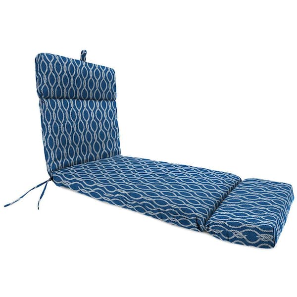 Jordan Manufacturing 72 in. L x 22 in. W x 3.5 in. T Rectangular Outdoor Chaise Lounge Cushion in Holden Regatta