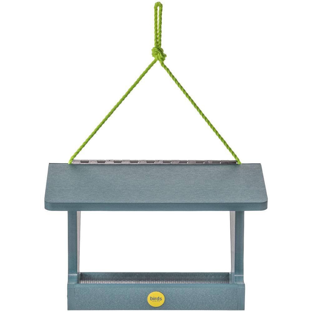 Hopper Bird Feeder Color Pop Collection in Lake Blue Recycled Plastic price history on PriceWatchPro