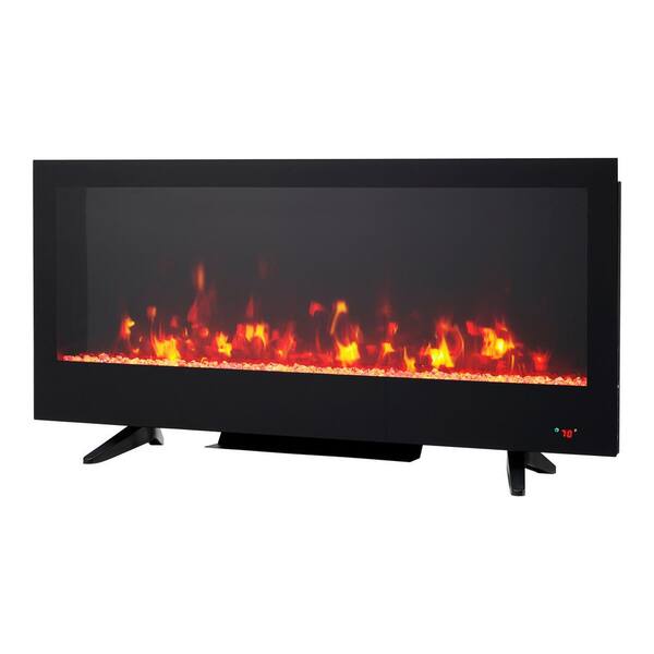 Wall Mount Electric Fireplace, Home Decorators Collection 42in Infrared Table Wall Mount Fireplace