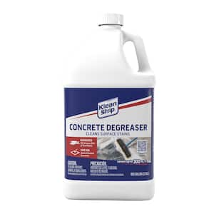 1 gal. Liquid Concrete Degreaser, Cleans Surface Stains Removes Oil, Grease and Dirt on Concrete Unscented (1-Pack)
