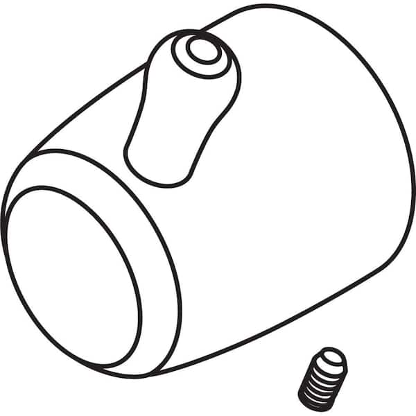 Delta Jetted Shower Single Lever Diverter Handle Kit, Stainless