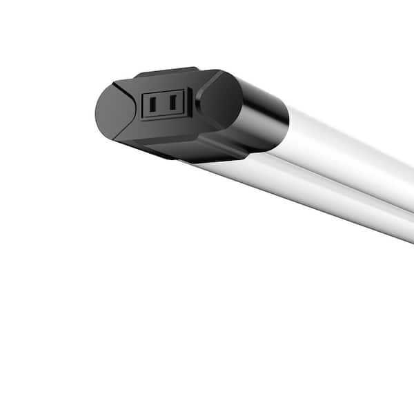 Amico 4ft 250-Watt Equivalent T8 LED Black Shop Light for Garage