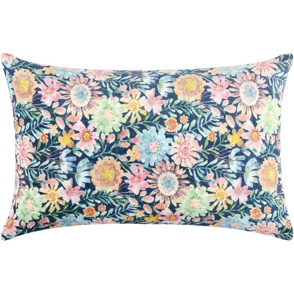 Livabliss Spring Bouquet SBT-001 14 in. L x 22 in. W Accent Throw ...