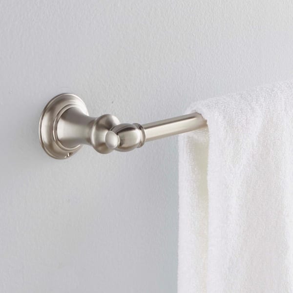 Highlander Collection 24 in. Towel Bar in Satin Nickel
