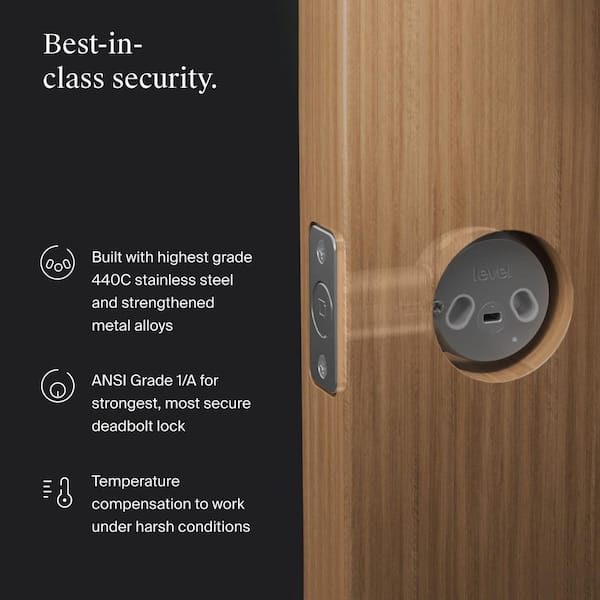 Serrure Intelligente Level Lock - Modèle C-C11U - Bluetooth (New Open Box)