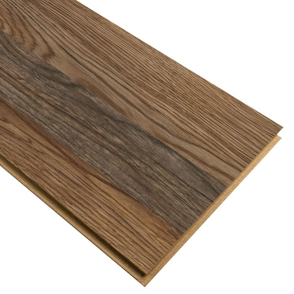 TrafficMaster Wyntercreek Oak 8 mm T x 8.03 in. W x 47.64 in. L