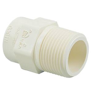1 in. CPVC-CTS Slip-Joint x MPT Adapter Fitting