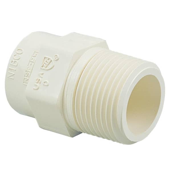 NIBCO 1 in. CPVC-CTS Slip-Joint x MPT Adapter Fitting