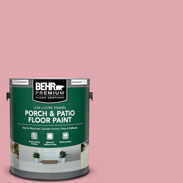 BEHR PREMIUM 1 gal. #M150-3 Apple Blossom Low-Lustre Enamel Interior/Exterior Porch and Patio Floor Paint