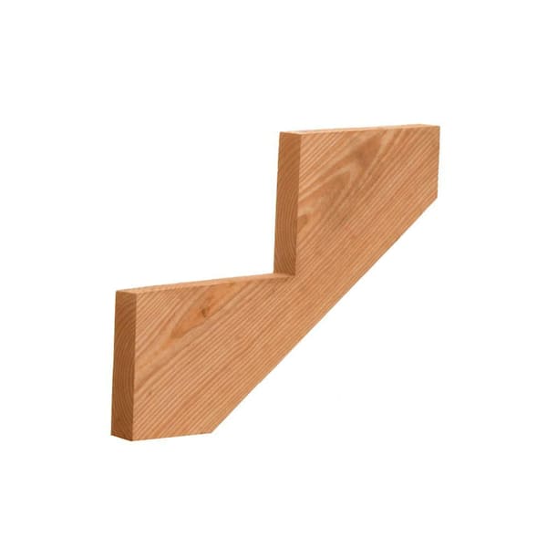 ProWood 2-Step Pressure-Treated Cedar-Tone Pine Stair Stringer