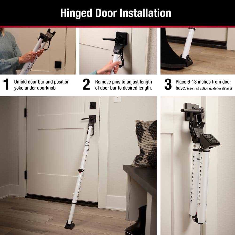 Master Lock Door Bar Dual Function Security
