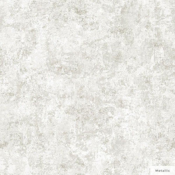 Tempaper Metallic Pearl Distressed Gold Leaf Vinyl Peel and Stick Wallpaper Roll (Covers 56 sq. ft.)