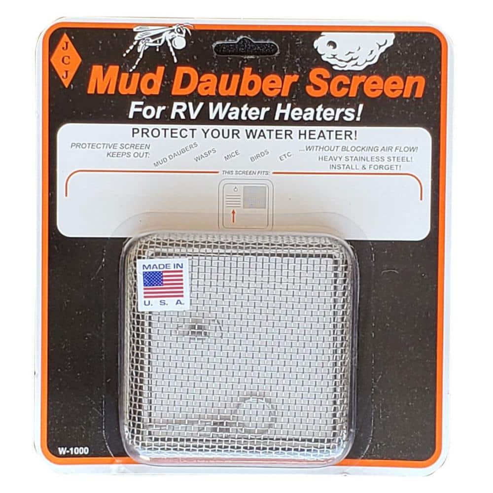Mud Dauber Screen for Suburban Water Heaters with 4 in. Louver Vent