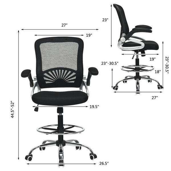 https://images.thdstatic.com/productImages/4c1c37b4-006e-4eec-a1bb-7f9707120436/svn/black-forclover-drafting-chairs-lk66-8hw172-76_600.jpg