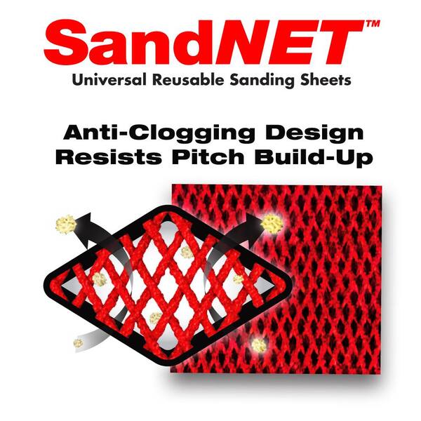 Diablo SandNet Sanding Discs - Reusable 150 Grit Ceramic Blend Discs For Wood, Metal & Plastics