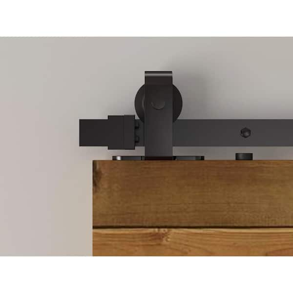 Emtek Classic Top Mount Barn Door Hardware - Oil Rubbed Bronze