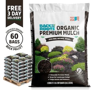 Organic Value Bulk Mulch Pallet (60 1 cu. ft. bags)