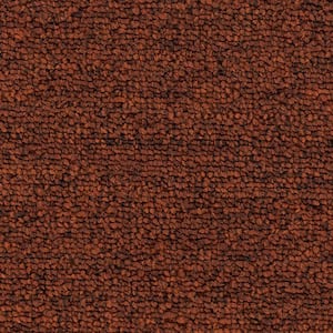 Main Rail Base  - Cayenne - Red 12 oz. Polyester Loop Installed Carpet