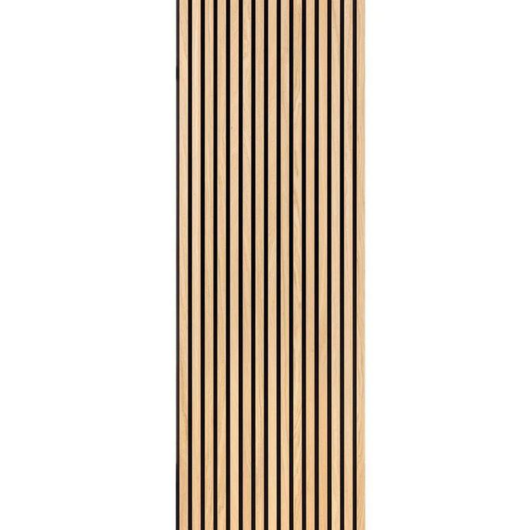 Ejoy 12.6 in. x 106 in. x 0.8 in. Acoustic Vinyl Wall Cladding Siding Board (Set of 2-Piece)