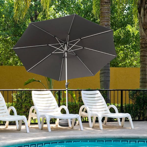 New 10-ft Market cheapest Patio Umbrella