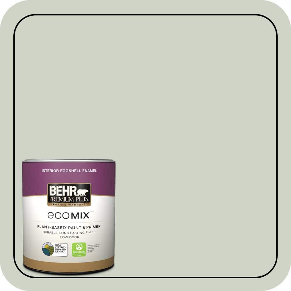 1 qt. #N390-2 Flora Eggshell Enamel EcoMix Plant-Based Interior Paint & Primer price history on PriceWatchPro