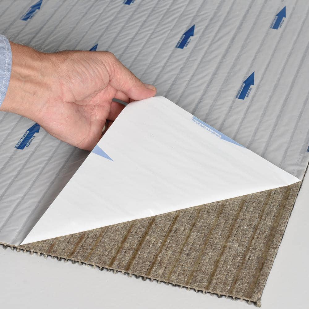 Sky Gray 24" x 24" Peel and Stick Indoor/Outdoor Carpet Tiles