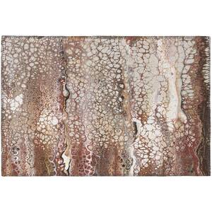 Copeland Canyon 1 ft. 8 in. x 2 ft. 6 in. Abstract Accent Rug