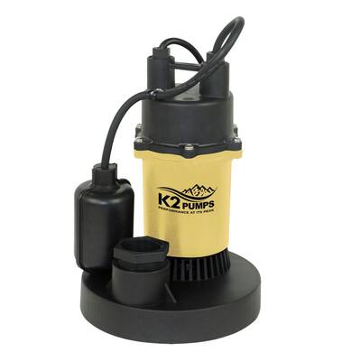In Box COVERT SUBMERSIBLE SUMP PUMP Model SSC27M 74469 
