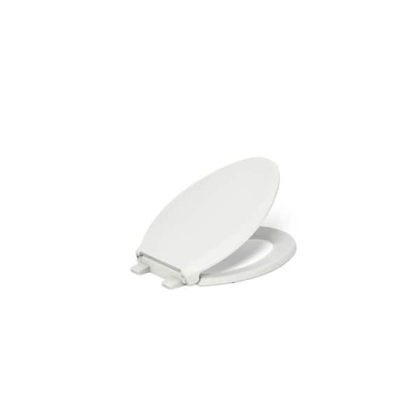 Cachet Nightlight QuietClose Elongated Closed Front Toilet Seat in Dune