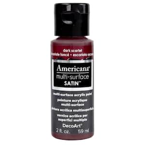 Americana 2 oz. Black Tie Satin Multi-Surface Acrylic Paint