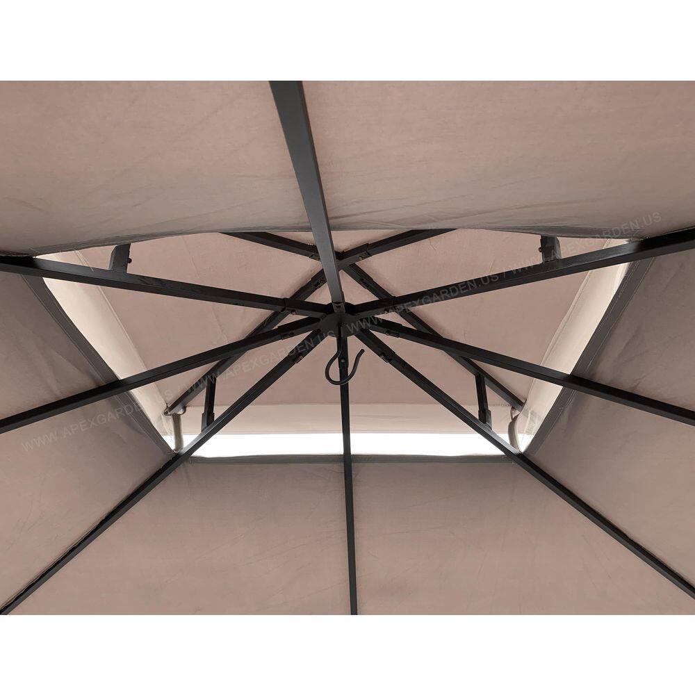 APEX GARDEN Replacement Canopy Top for 10' x 12' Monterey Gazebo