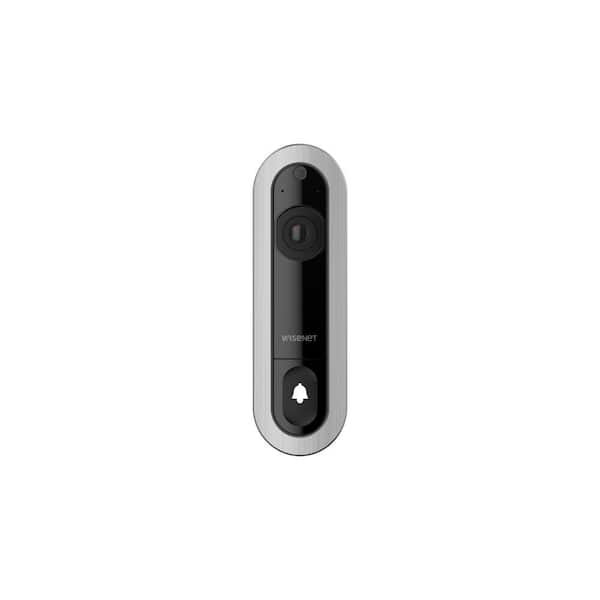 Wisenet D1 Wired Doorbell with Facial Recognition